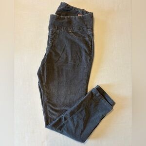 Jag Jeans high rise straight leg gray corduroy pants size 10